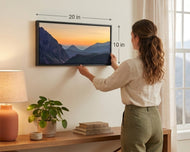 Summer Brilliance - Peaceful Sunset Over Mt. Rainier National Park | Unframed Horizontal Panoramic Canvas Biophilic Wall Art