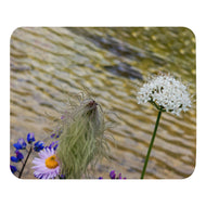 Mouse Pad 8.7 x 7.1" with Original Wildflowers Photography Print
