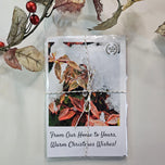 Winter Snowy Foliage Original Photography Greeting Cards | Blank Note Cards Set of 4 with Envelopes | 5.5" × 8.5" Gloss Paper