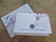 Greeting / Note Cards with Envelopes Featuring Apple Tree Flowers with Raindrops | Original Macro Photography | Blank 4 Cards Set – 4.5”x6.25”, 5.5”x8.5” | Nature Lover Gift