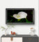 White Arum Lily with Raindrops | Authentic Nature Closeup Photography | Unframed Canvas Horizontal Print | Biophilic Wall Art Style