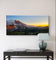 Mt. Rainier in Sunset | Authentic Nature Photography | Gallery Wrapped Canvas Horizontal Print | Biophilic Style Wall Art Home Office Decor