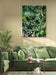 Gallery Wrapped Canvas Wall Art | Lash Green Foliage Closeup Authentic Photography Print | Biophilic Style Home & Office Décor