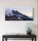 Mt. Rainier in Summer Sunset | Authentic Nature Closeup Photography | Gallery Wrapped Canvas Horizontal Print | Biophilic Style Wall Art