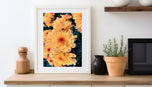 Vibrant Summer Flowers Greeting Cards 5x7 in with Envelopes | Original Floral Photography Art | Blank Note Cards Set of 4
