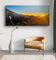 Mt. Rainier in Sunset | Authentic Nature Photography | Gallery Wrapped Canvas Horizontal Print | Biophilic Style Wall Art for Home Office