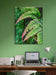 Gallery Wrapped Canvas Wall Art | Lash Green Foliage Closeup Authentic Photography | Biophilic Style Home & Office Décor