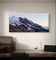 Mt. Rainier in Summer Sunset | Authentic Nature Closeup Photography | Gallery Wrapped Canvas Horizontal Print | Biophilic Style Wall Art