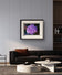 Purple Hydrangea Blossom | Authentic Closeup Photography Print | Unframed Canvas Horizontal Print | Biophilic Floral Wall Art