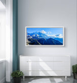 Mt. Rainier National Park Horizontal Prints Set of 2 | Authentic Nature Photography | Unframed Canvas Biophilic Mountain Wall Art