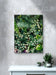 Gallery Wrapped Canvas Wall Art | Lash Green Foliage Closeup Authentic Photography Print | Biophilic Style Home & Office Décor