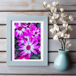Vibrant Summer Flowers Greeting Cards 5x7 in with Envelopes | Original Floral Photography Art | Blank Note Cards Set of 4