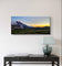 Mt. Rainier in Sunset | Authentic Nature Photography | Gallery Wrapped Canvas Horizontal Print | Biophilic Wall Art for Home Office Décor