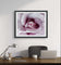 Purple Rose Authentic Macro Photography Horizontal Print | Unframed Canvas Wall Art | Modern Nature Home & Office Decor