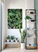 Gallery Wrapped Canvas Wall Art | Lash Green Foliage Closeup Authentic Photography Print | Biophilic Style Home & Office Décor