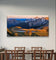 Rainier Mountains in Sunset | Authentic Nature Photography | Gallery Wrapped Canvas Horizontal Print | Biophilic Wall Art for Home & Office Decor