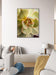Spring Yellow Succulent Plant  | Nature Macro Photography Print |  Vertical Gallery Wrapped Canvas | Biophilic Style Wall Art