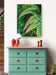 Gallery Wrapped Canvas Wall Art | Lash Green Foliage Closeup Authentic Photography | Biophilic Style Home & Office Décor