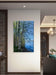 Tranquil Birch Trees by Mountain Lake | Authentic Nature Photography | Vertical Gallery Wrapped Canvas | Living Room, Office, or Cabin Wall Art