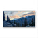 Summer Brilliance — Alpine Rocks and Firs at Sunset | Mt. Rainier National Park Photography | Unframed Horizontal Canvas Biophilic Wall Art