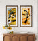 Autumn Pumpkin Authentic Closeup Photography on Unstretched Canvas | Vertical Print Set of 2 | Biophilic Harvest Wall Art | Home & Office Decor