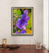 Autumn Rain Purple Hydrangea Macro Photography | Set of 2 Unframed Canvas Prints | Biophilic Wall Art