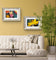 Autumn Rainy Vibrant Leaves Botanical Wall Art - Authentic Closeup Photography Unframed Canvas Prints Set of 4 - Biophilic Home & Office Decor
