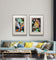 Autumn Vibrant Leaves Wall Art Set of 4 | Nature Closeup Original Photography | Unstretched Canvas Print | Biophilic Home & Office Décor
