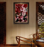 Cherry Blossom Canvas Print Set of 2 | Capture Spring Before It Fades | Authentic Closeup Photography | Biophilic Vertical Wall Art for Home Décor