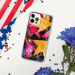 Clear iPhone Case Protection with Original Foliage Photography Print