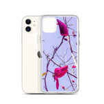 Clear iPhone Pro Max Case with Original Pink Magnolia Photography - Professional Nature Art Print Protection