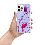 Clear iPhone Pro Max Case with Original Pink Magnolia Photography - Professional Nature Art Print Protection