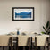 Summer Brilliance — Cushman Lake Moody Mountains & Still Water Photography | Unframed Horizontal Panoramic Canvas Biophilic Wall Art