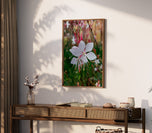 Digital 4 Prints 4x3 & 16x9 Ratios | White Summer Flowers Authentic Macro Photography | Instant Download for Home Wall Art Décor & Multi-Device Wallpapers