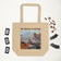 Eco Tote Bag Featuring Mt. Rainier in Sunset | Authentic Nature Photography