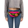Floral Art Fanny Pack | Original Red Flower Print | Waterproof 13"