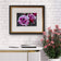 For Rose Lovers - Garden Rose Macro Photography | Unframed Purple Canvas Wall Art Print | Horizontal Floral Living Room Decor