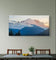 Mt. Rainier Sunset Authentic Nature Photography Print | Gallery Wrapped Canvas Horizontal Wall Art | Ready-to-Hang Biophilic Home Office Decor
