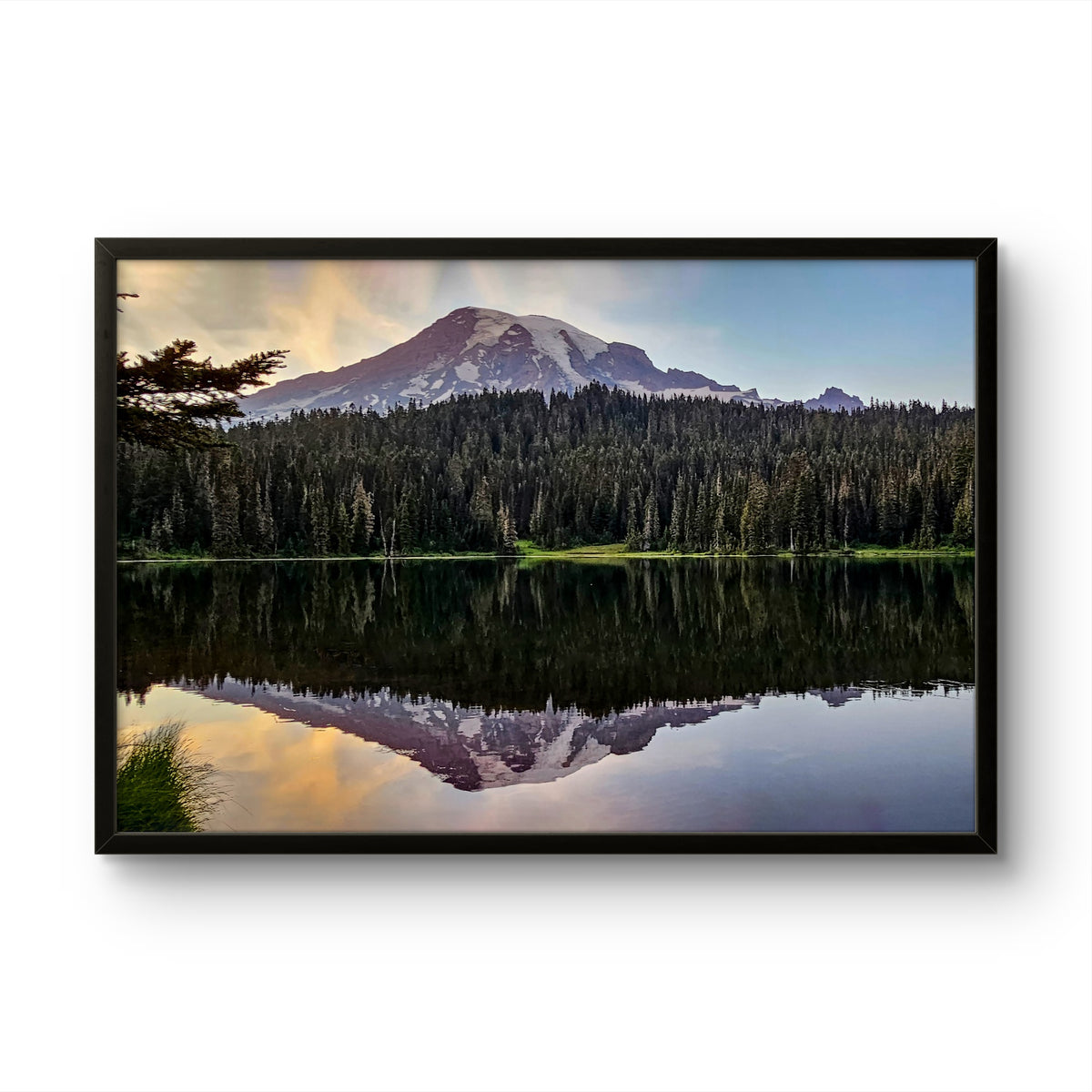 Mt. Rainier Sunset at Reflection Lake