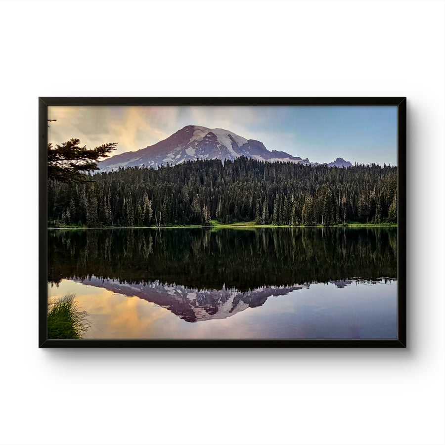 Mt. Rainier Sunset at Reflection Lake