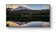 Mt. Rainier Sunset at Reflection Lake | Authentic Nature Photography | Unframed Canvas Horizontal Print | Biophilic Wall Art for Home Office Décor