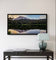 Mt. Rainier Sunset at Reflection Lake | Authentic Nature Photography | Unframed Canvas Horizontal Print | Biophilic Wall Art for Home Office Décor