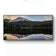 Mt. Rainier Sunset at Reflection Lake | Authentic Nature Photography | Unframed Canvas Horizontal Print | Biophilic Wall Art for Home Office Décor