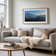 Summer Brilliance — Mt. Rainier Glacier View Closeup Photography | Unframed Horizontal Panoramic Canvas Biophilic Wall Art