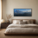 Summer Brilliance — Mt. Rainier Glacier View Closeup Photography | Unframed Horizontal Panoramic Canvas Biophilic Wall Art