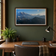 Summer Brilliance — Mt. Rainier Glacier View Closeup Photography | Unframed Horizontal Panoramic Canvas Biophilic Wall Art