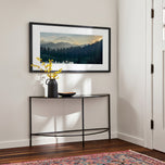 Summer Brilliance — Mt. Rainier Sunset at Tipsoo Lake | Unframed Canvas Print | Biophilic Wall Art