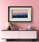 The Virtue of God Mt. Rainier in Summer Sunset | Authentic Nature Photography 2 Prints Set | Unframed Horizontal Canvas Wall Art | Biophilic Style Home Decor