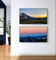 The Virtue of God Mt. Rainier in Summer Sunset | Authentic Nature Photography 2 Prints Set | Unframed Horizontal Canvas Wall Art | Biophilic Style Home Decor