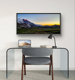 The Virtue of God Mt. Rainier in Summer Sunset | Authentic Nature Photography 2 Prints Set | Unframed Horizontal Canvas Wall Art | Biophilic Style Home Decor